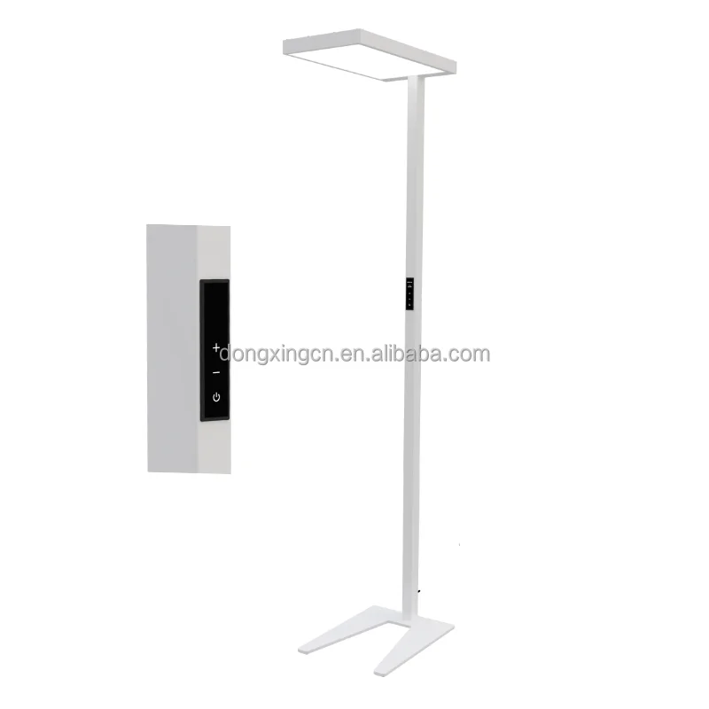 Touch Control 3000K-5000K office Bedroom Living Room eye protection LED Floor Lamps 3 Color Temperatures modern Standing Lamp
