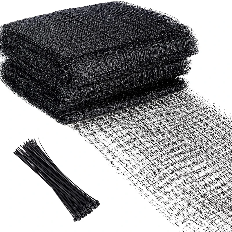 Customizable PP Stretched Mesh Square Hole Structure Anti Bird Net Deer Fence