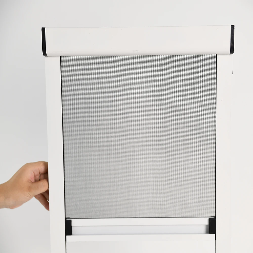 DIY Roller Screen Window roller mosquito net window bug screen