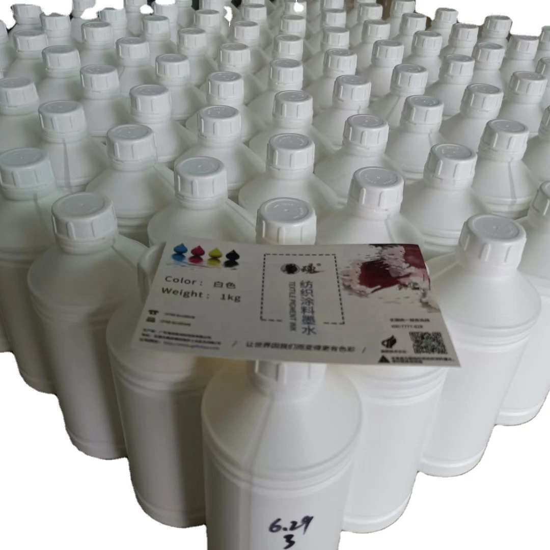 Haiya Печать футболок DTF белый пигмент на водной основе без блокировки подходит для серии epson 4800 DX5 DX7 L800 9600 4880 4500