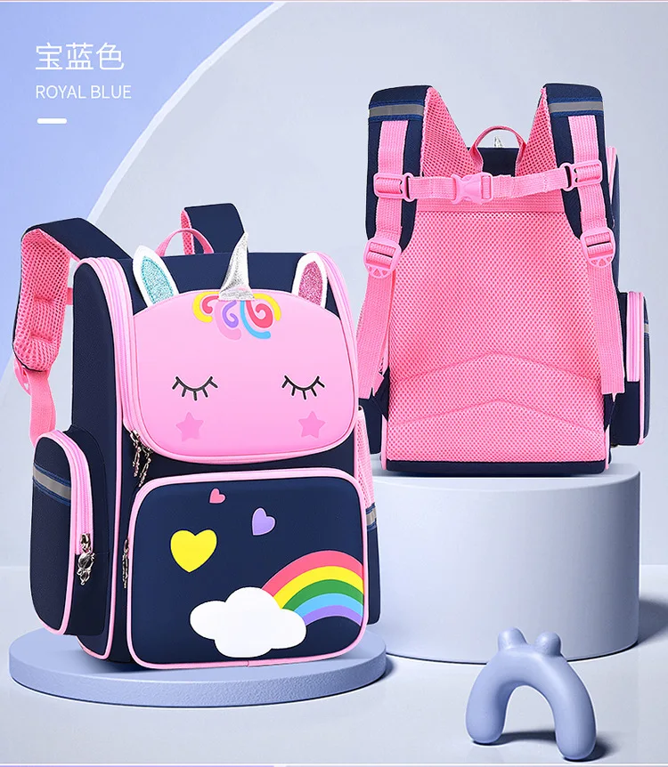 Custom LOGO Kids Backpack Cute Children Bookbag  3D Cartoon School Bag for  Girl Boys