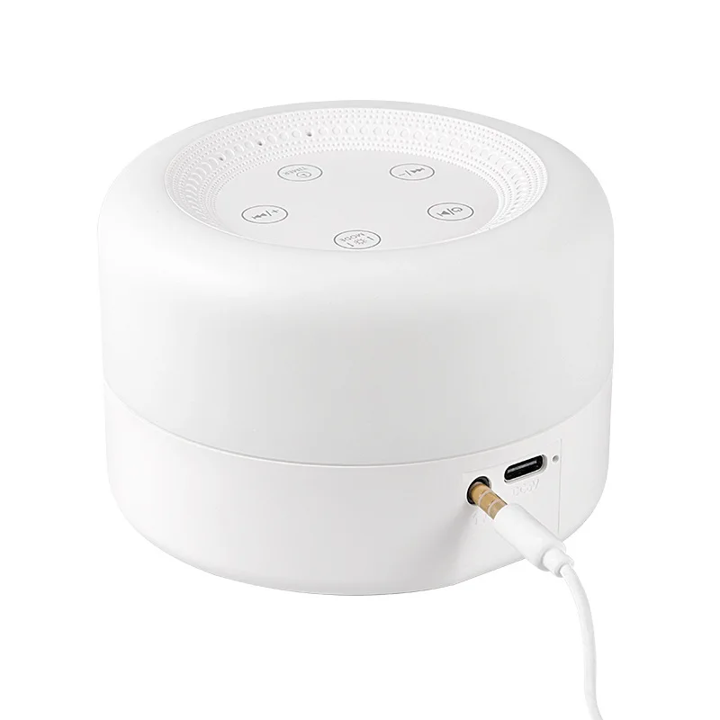 Factory price New White Noise Sound Machine Speaker Wireless for baby Adult Sleeping with 12 Smoothing Nature Sound