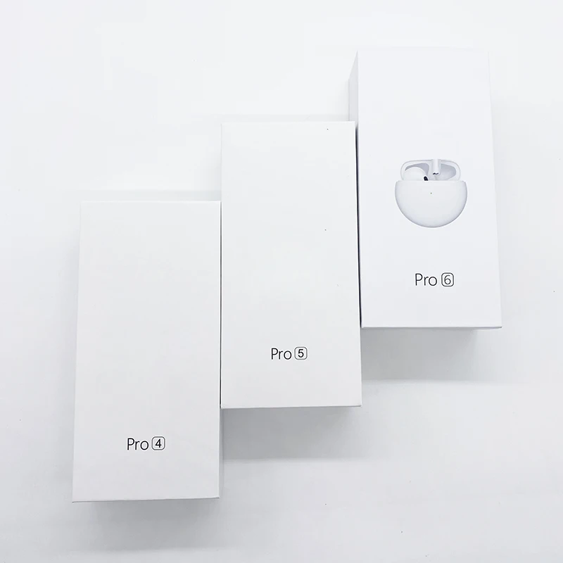Беспроводные стереонаушники Pro4 Pro5 Pro6 сенсорные наушники с поддержкой Bluetooth мини-гарнитура air Pro 4 5 6