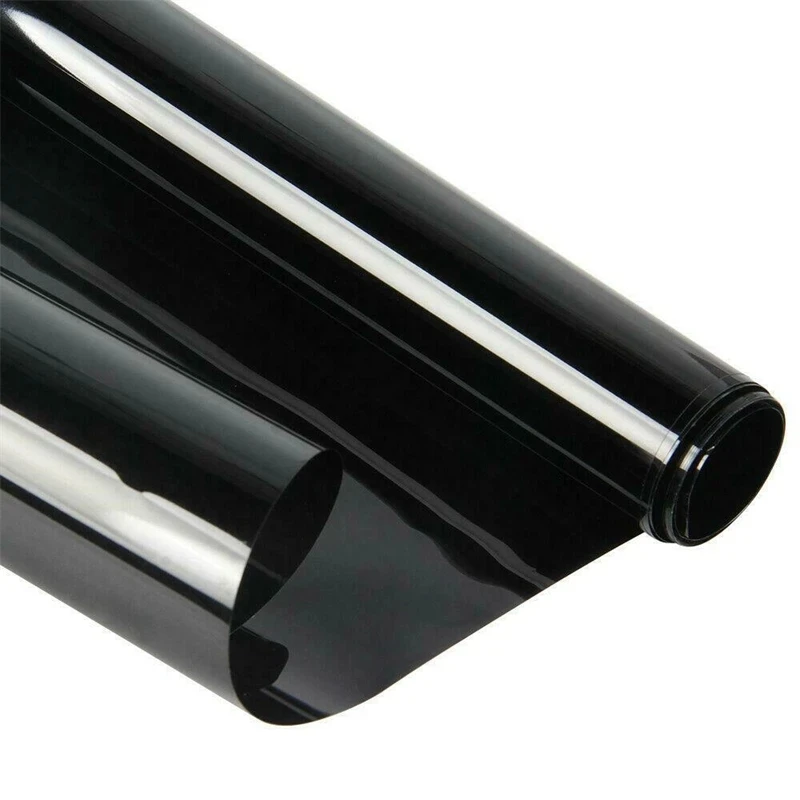 1 Roll 50cm X 3m 1/5/15/25/35 Percent VLT Window Tint Film Glass Sticker Sun Shade Film for Car UV Protector foils Sticker Film