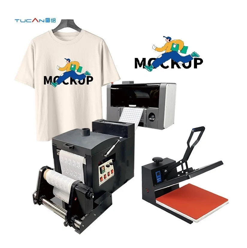 Digital Printing Machine heat transfer 30cm DTF printer textile printing machine XP600 pet film A3 DTF printer