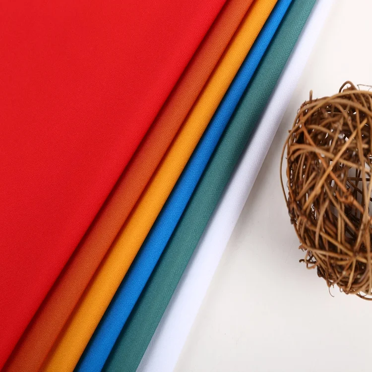 fashion custom 100d 4 way stretch yoga clothing knitted pants leggings polyester spandex sportswear fabric for active wear