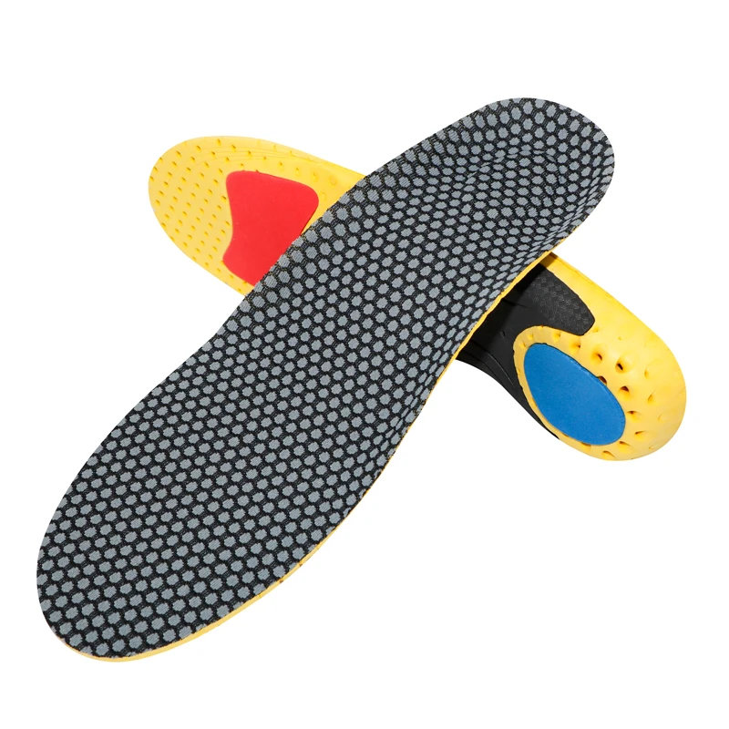 S-King Man And Women Shoe Arch Support Orthotic Insole For Flat Feet Best Eva Foam Heel Plastic Shell Orthotic Insoles