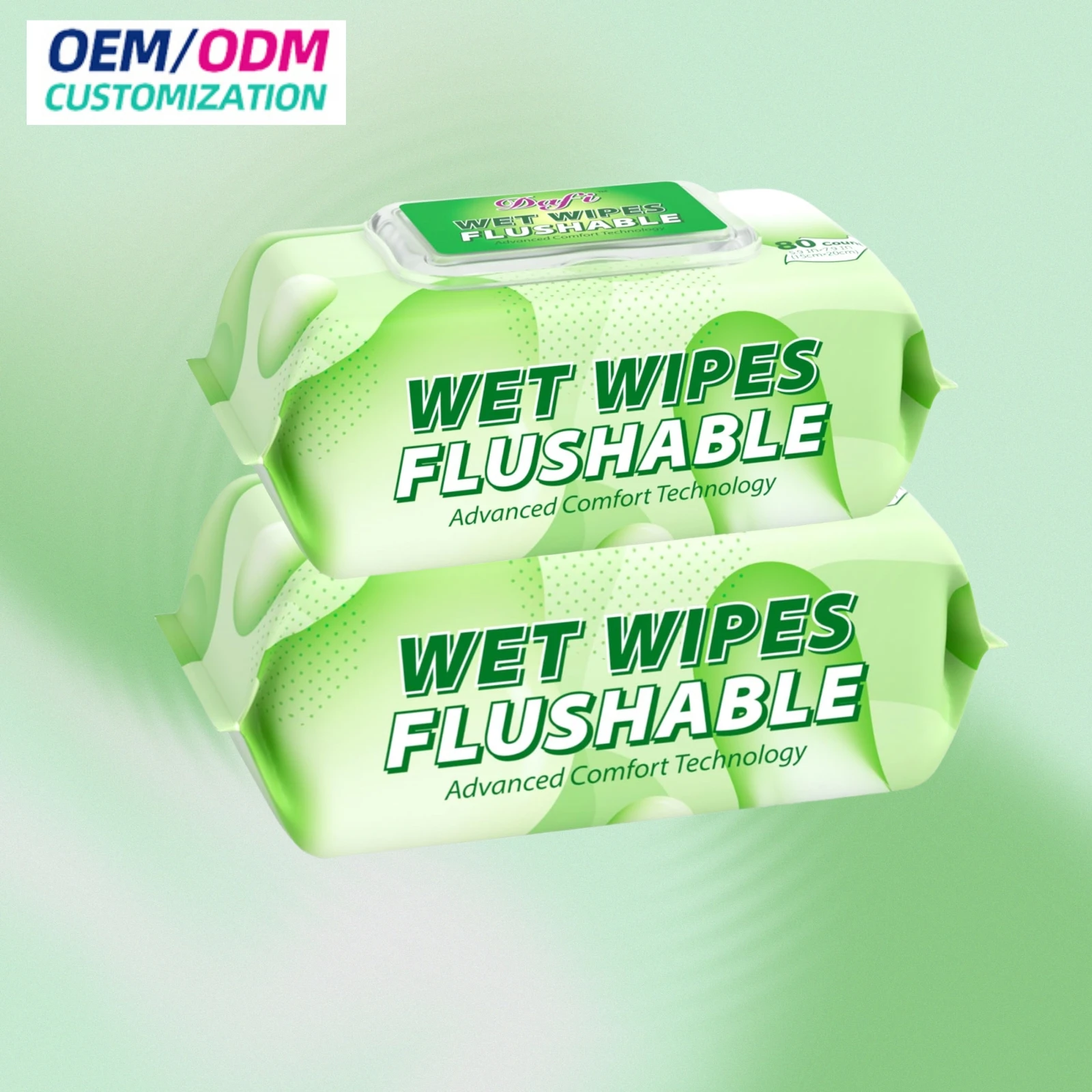 Wholesale Household Paper Toilet Pure Water Disposal Flushable Wet Wipes Freshness Ultra Soft Soluble Butt Wipes