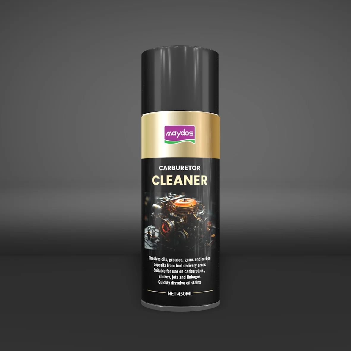 Factory direct sales 450ml Strong powerful Cleaning engine carbon cleaner spray carburetor carb cleaner