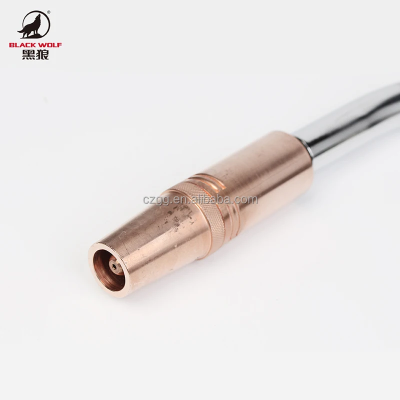 Черный волк Mig Сварочная горелка 500A смешанный газ с воздушным охлаждением для TWECO