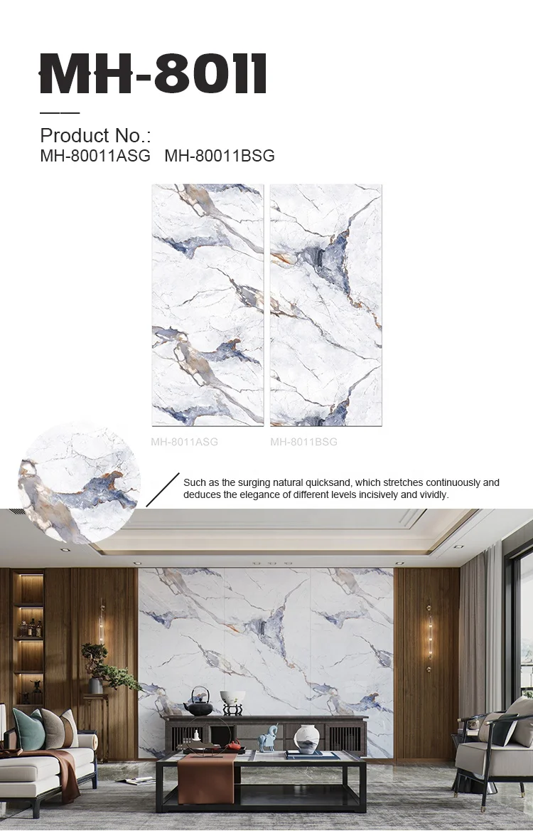 Home Decoration Waterproof Bamboo Veneer Wallboard Customizable Pattern Sheet PVC Foam Flexible Background Board WPC Wall Panel