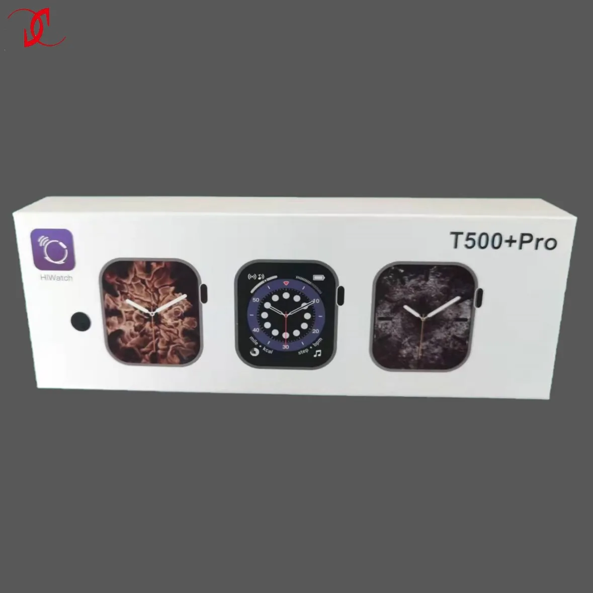 T500 + pro 1,75 дюймов полный экран ручка прокрутки вызова замок с паролем серии 6 reloj фитнес часы t500 + pro Смарт-часы