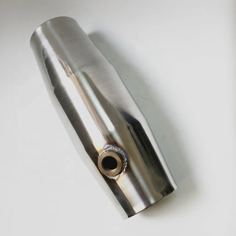 
High Performance catalytic converter 2.5' 3' Universal 200 Cells High Flow Metallic-Core Sport Race Catalytic Converter 