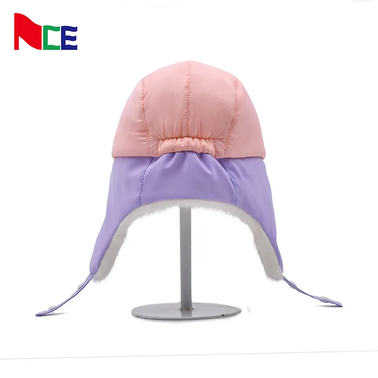 Winter Trooper Hat Customized Faux Fur Ear Flap Trapper Russia Hat Padded Trooper Hat for Men Women