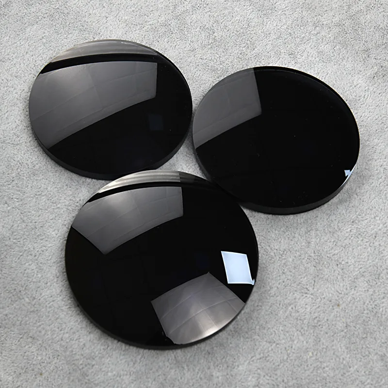 Custom Hub Wheel Center Caps Cover Eyeglasses Glasses Optical Lens 1.56 Tinted Lenses 1.60  Grey Brown Lenses 1.67 Grey Black