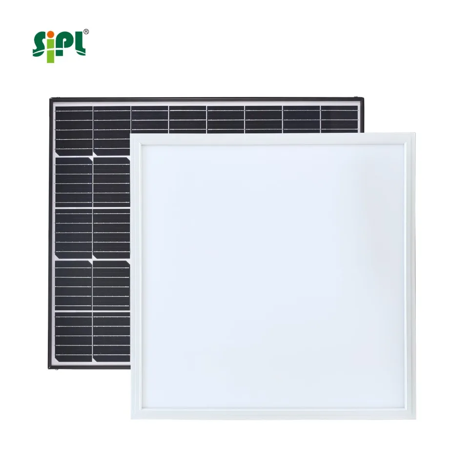 Modern Green Home Natural Lighting Smart Solar LED Skylight 60W Panel 600x600mm Ceiling Roof Window