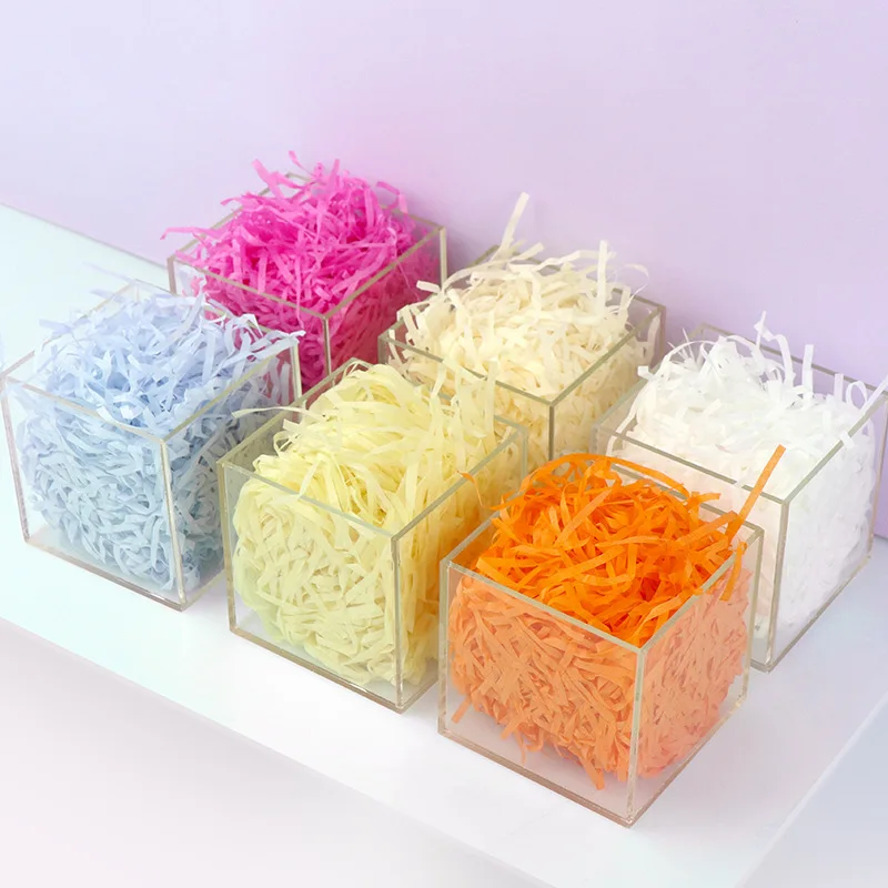 Wholesale Best Price Quality Cut Filler Shredded Paper tissue Packing For Gift Package Box