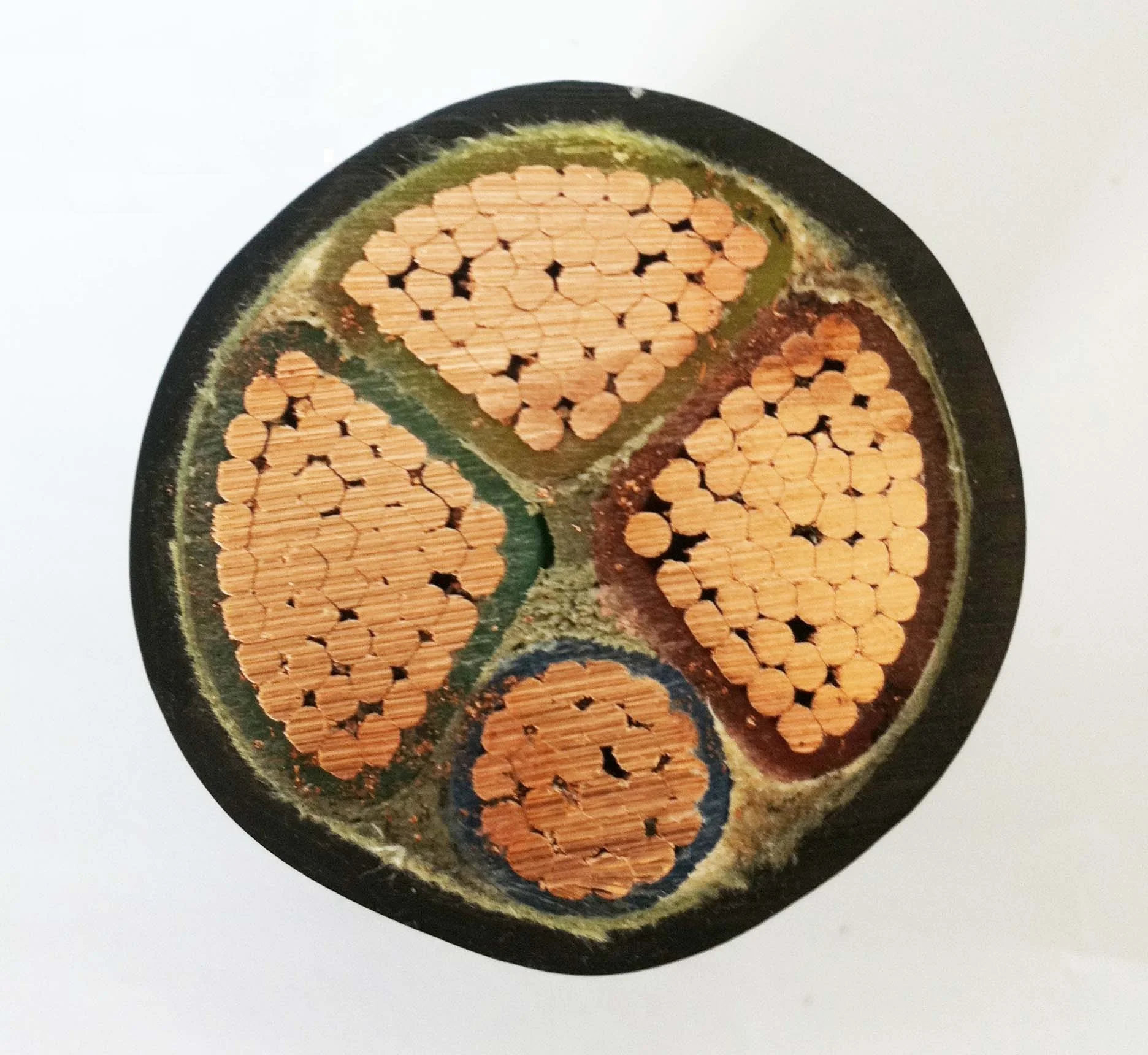  4C 50 мм2 U1000 RO2V xlpe изоляционный силовой кабель с покрытием из ПВХ/LSZH