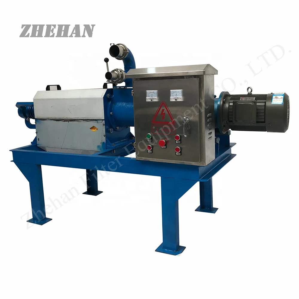 cow pig horse chicken sheep dung dewatering equipment animal manure dehydrating machine Solid-liquid separator ZHG-230