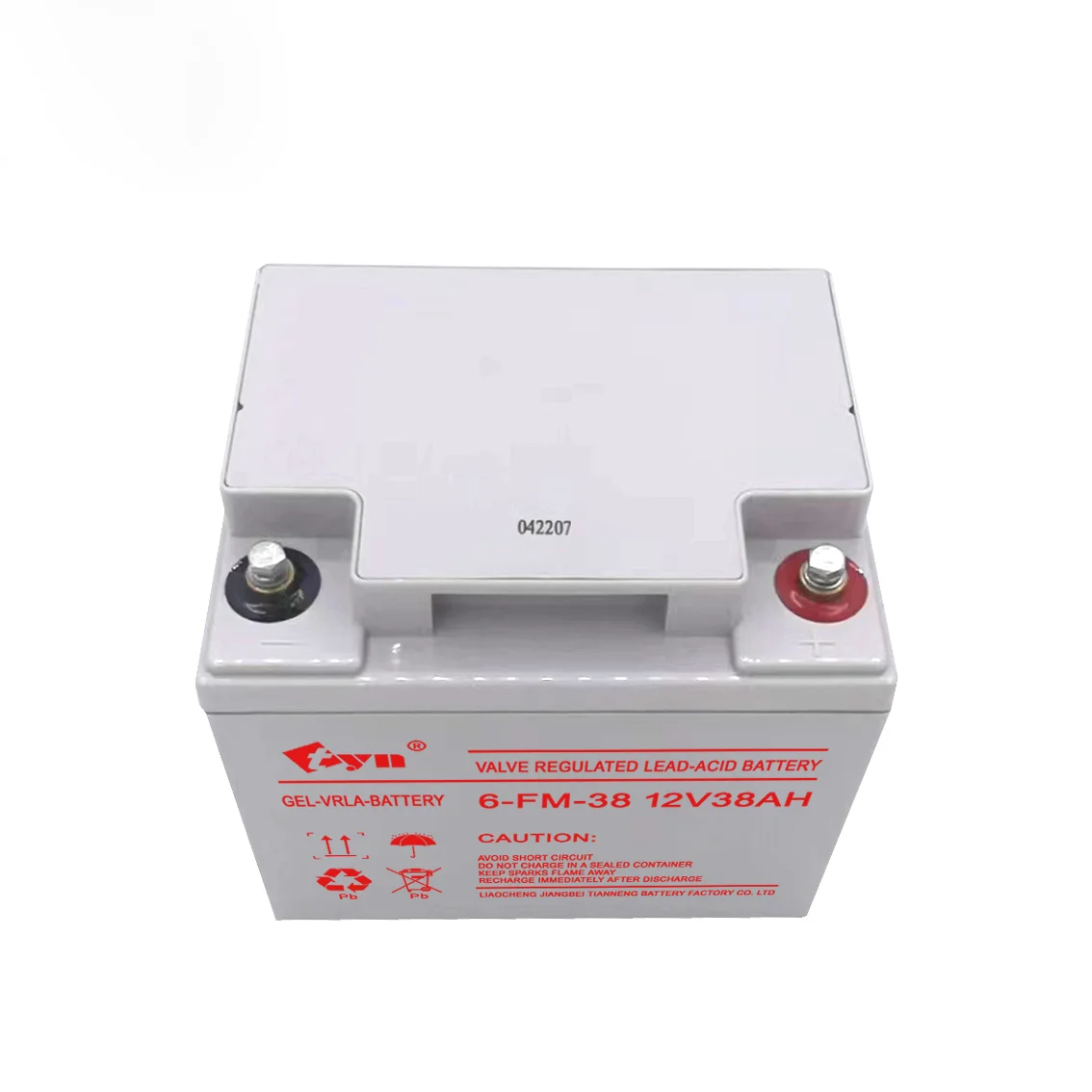 12v38ah  Lead Acid Battery For Ups System factory wholesale price 12V38Ah solar system