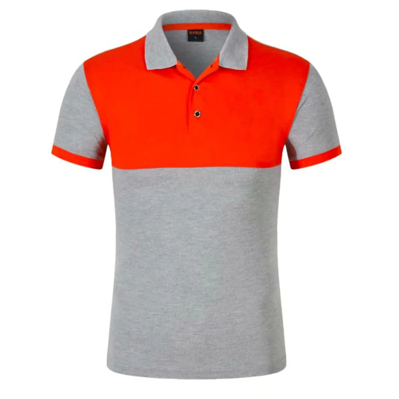  Высококачественные пользовательские брендовые Мужские Простые пустые повседневные футболки-поло для гольфа