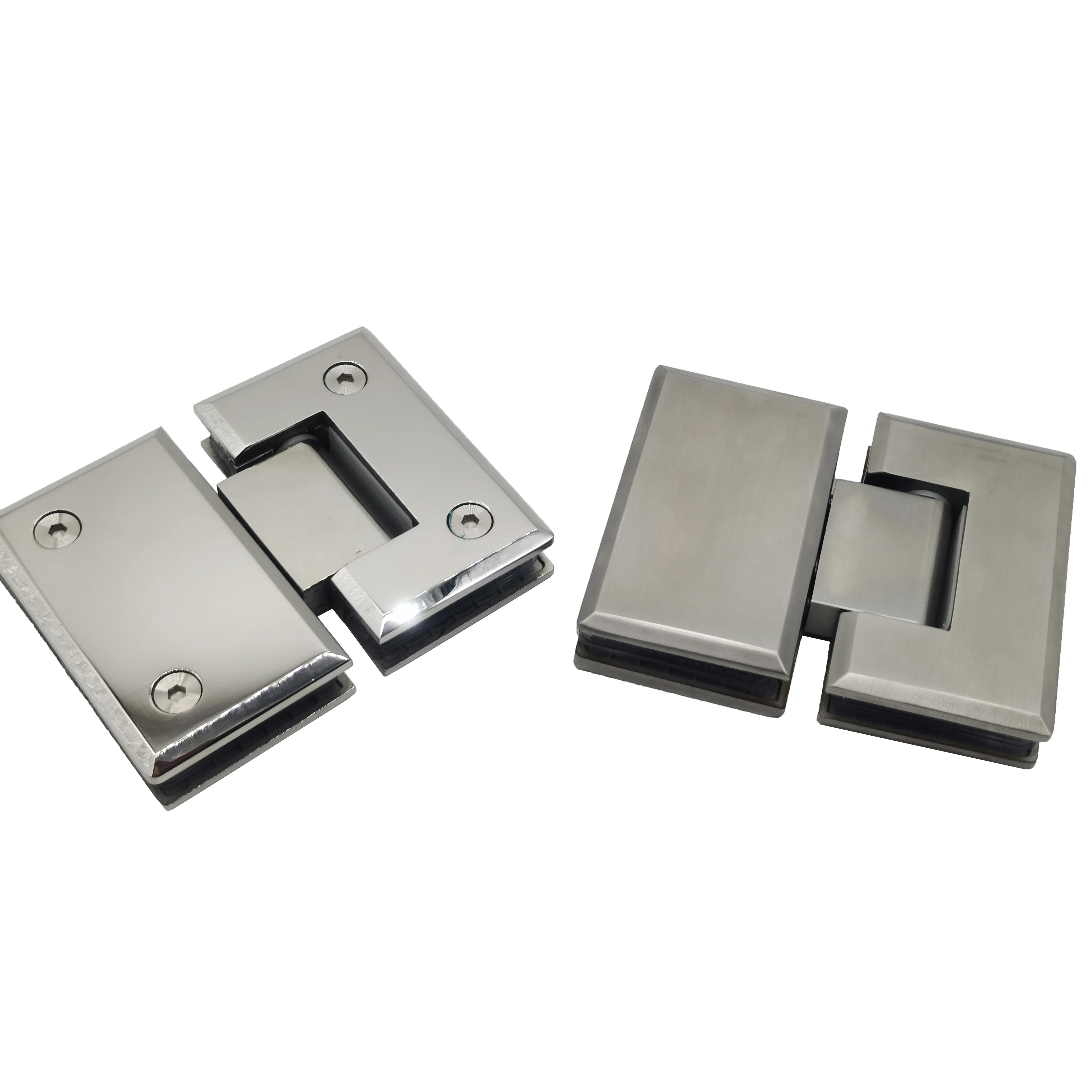 Зажим для душа со стеклянной дверью и шарниром на 180