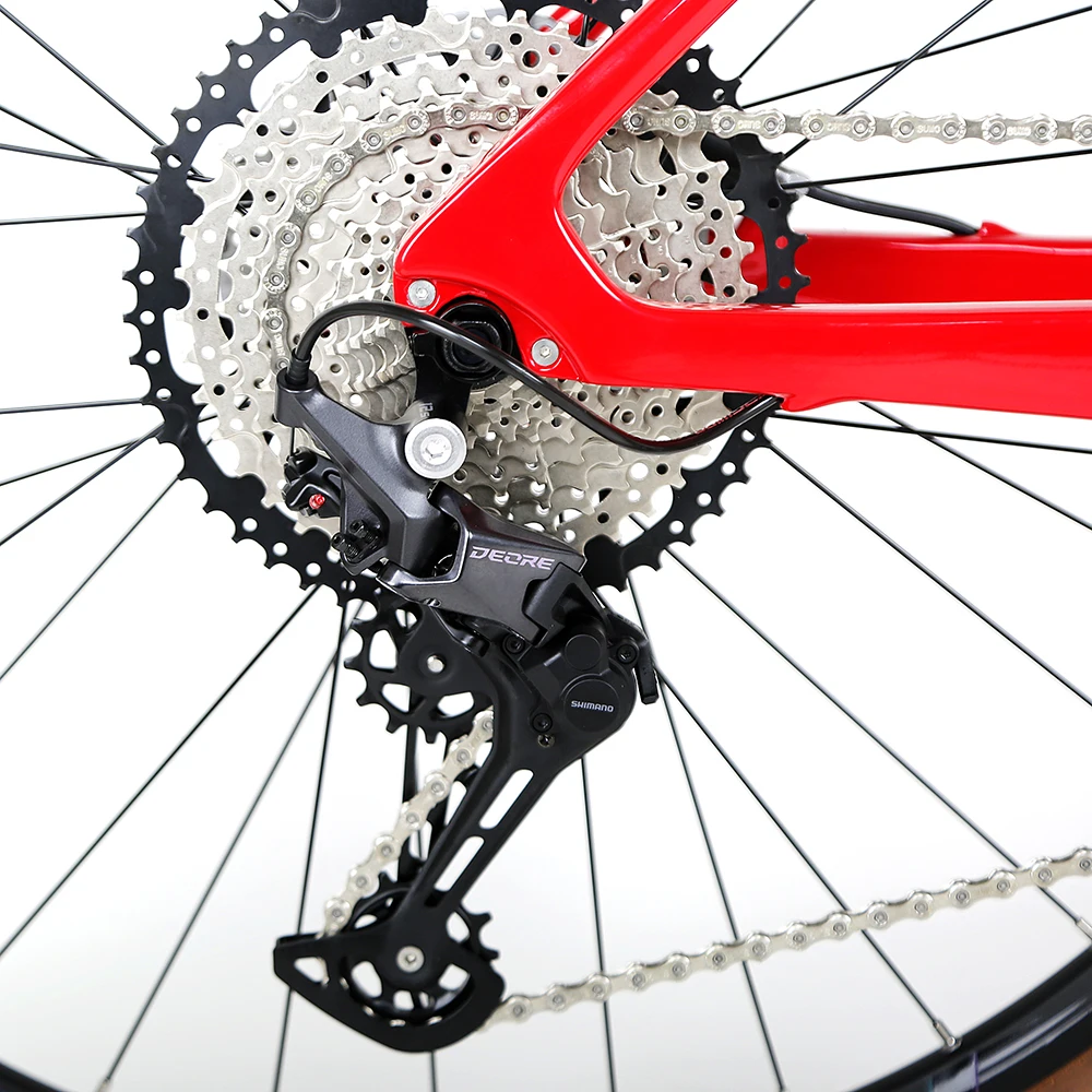 Factory direct supply super light carbon mountain bike rigid carbon fork 27.5 29er DEORE 12speed grave bike for sale