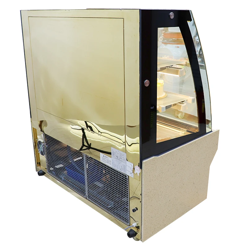 
Cake showcase price 2-layers commercial Display Cake Refrigerator Showcase 