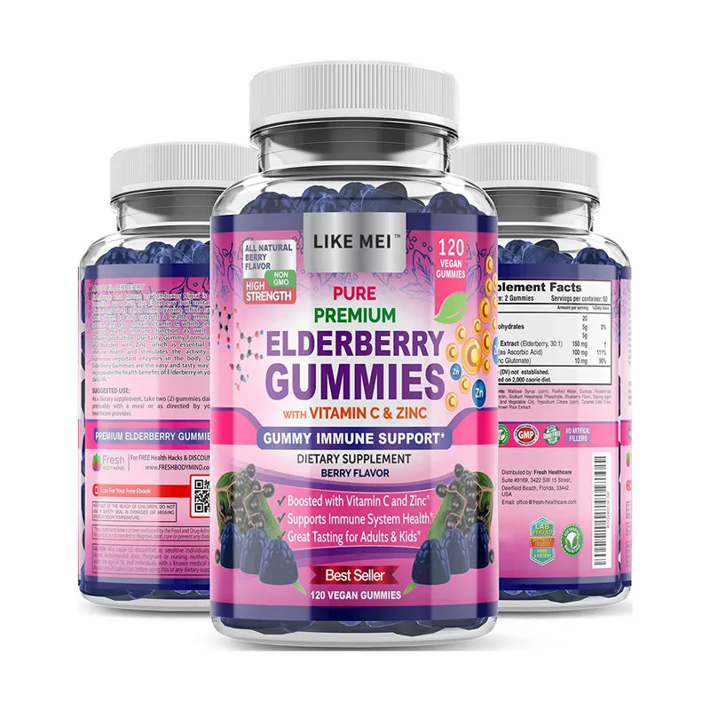 candy private label elderberry gummies