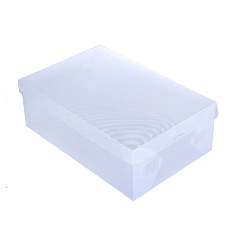 Transparent Plastic Shoe Boxes Wholesale Plastic Containers CLASSIC Square Clothing Organizer Flexible box