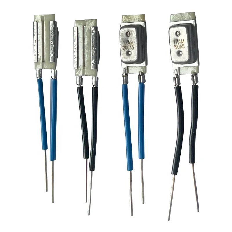 17AM Type Thermal Protector 16A 250V Low Resistance Snap Action for Household Use Thermal Cut out Protector