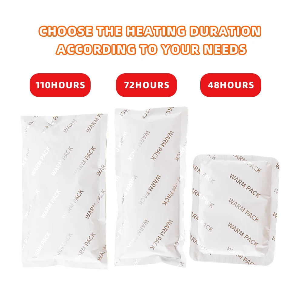 Long timeHeat Packs For Reptile And Fish Pet Transport Heating Pack 72 Hour For Live Plant Heat Pack Pets Shipping Warmer