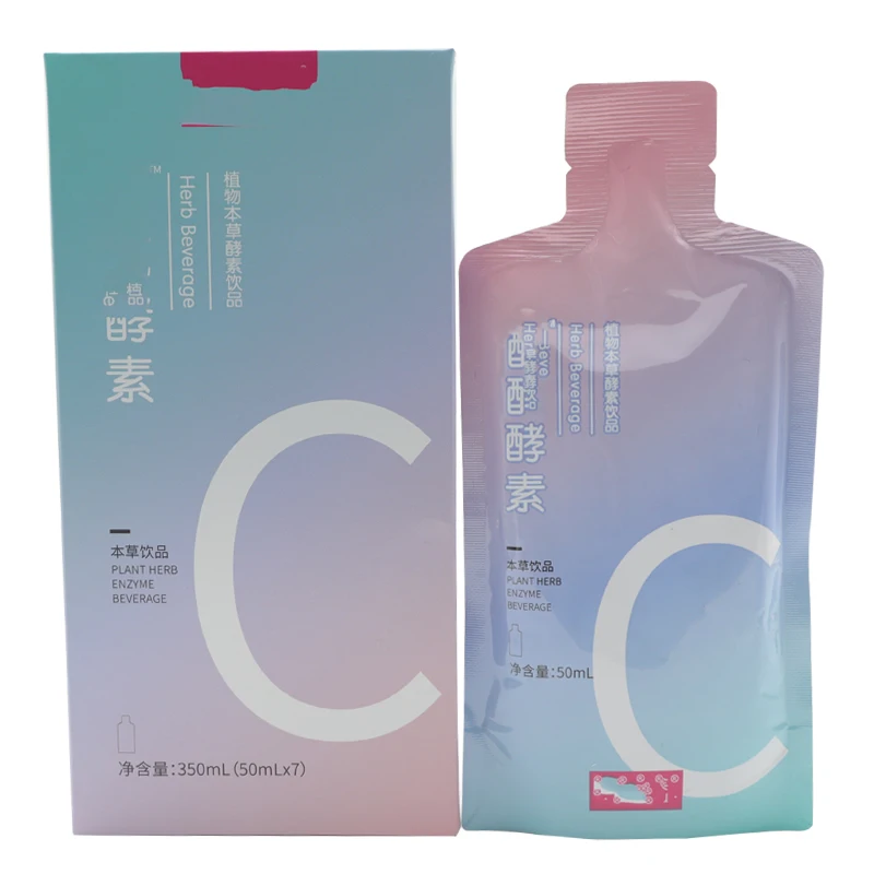 OEM detox drink multivitamin supplement fruit/vegetable enzyme drink anti-oxidant gastrointestinal improvement