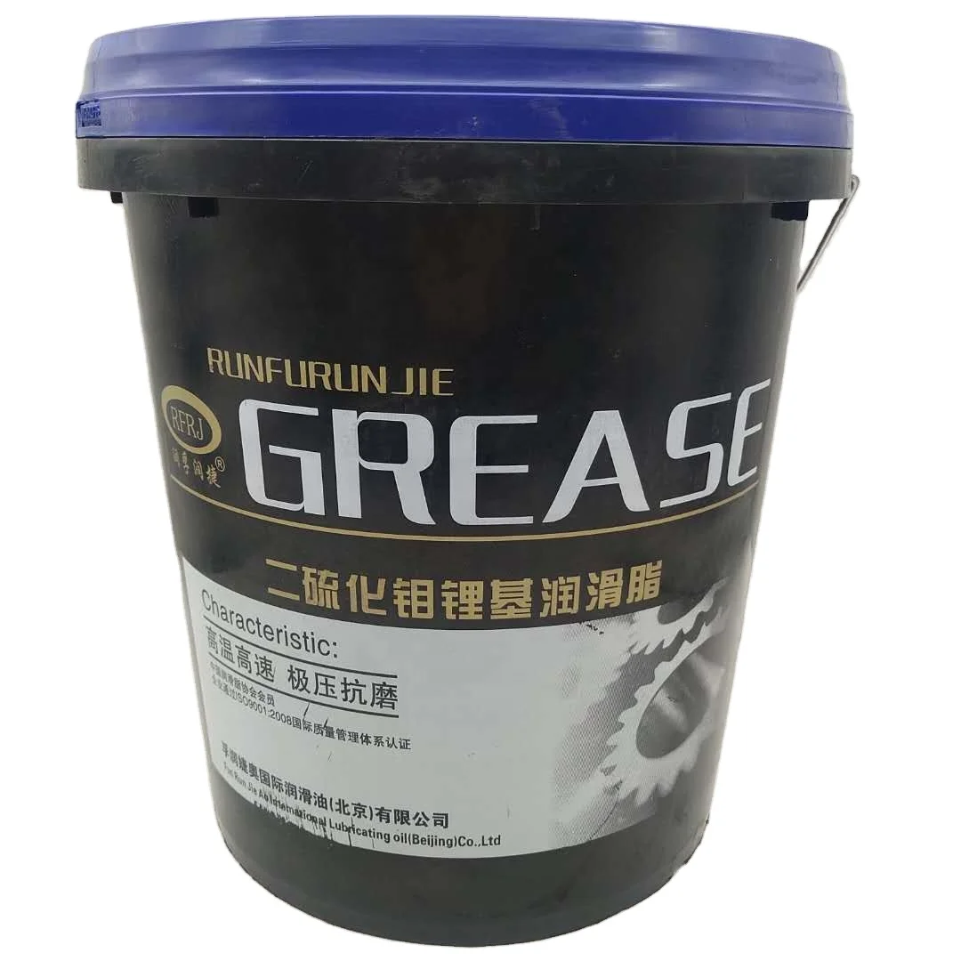 high quality extreme pressure antiwear moly grease lubricant molybdenum disulfide nlgi 000 forklift grease