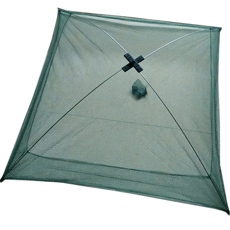 Fishing Trap Foldable Net Baits Safe Catch Umbrella Cast Dip Net Fish Crayfish Shrimp Crawdad Minnow Crab Crawfish Lobster