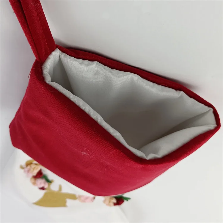 Набор из 2 рождественских чулок с оленем, подвесное украшение для елки, подвесные чулки для рождественского камина, Рождественское украшение для семьи