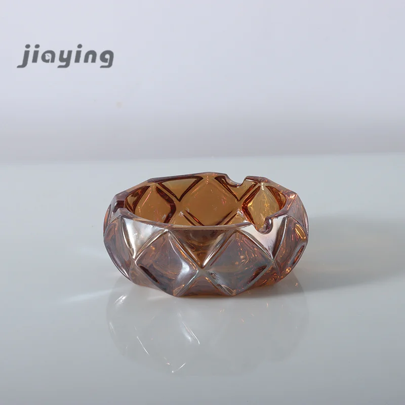 Nice Design Mini Clear Ashtray Glass Ashtray  Wholesale For Smoking