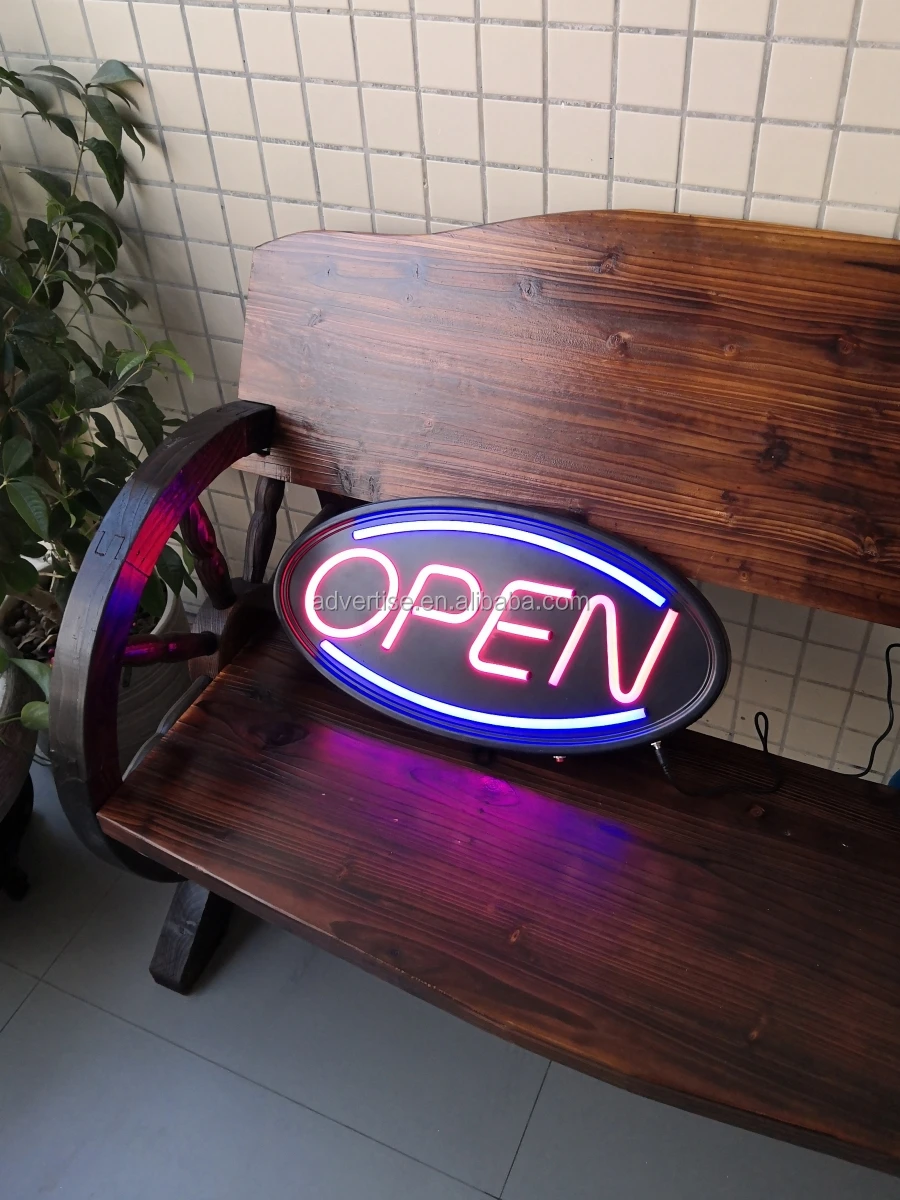 led luminous characters  advertising light board neon tube open electronic sign light box shop business sign neon OPEN SIGNS