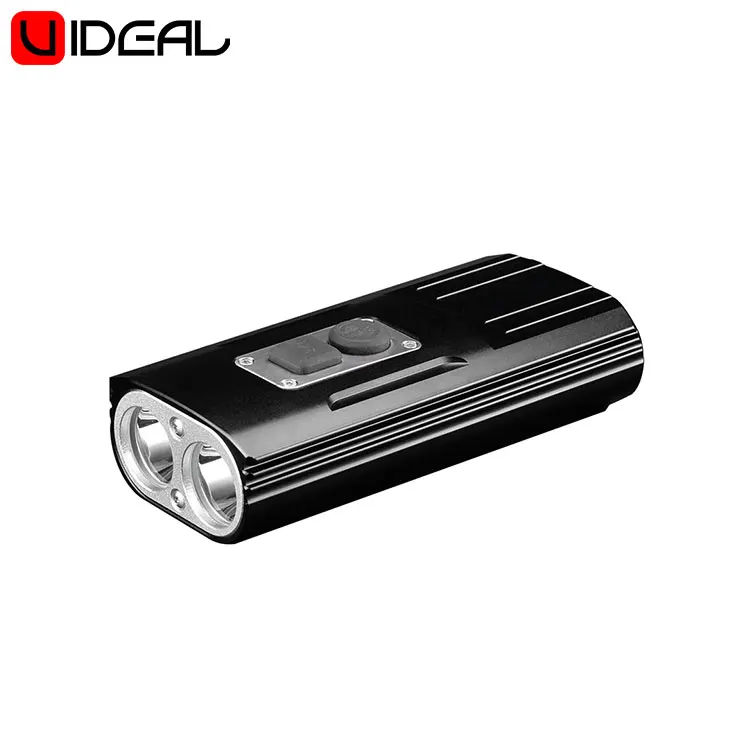 Super bright outdoor  bike light 1800LM 6800mah  light  led bicycle headlights