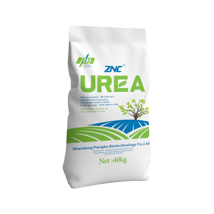 Увеличивает урожайность урожая, улучшает почву, мелкие твердые частицы мочевины