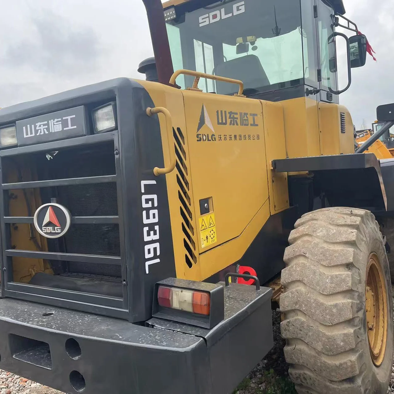 Used cheap price high quality mini wheel loader LINGONG LG936 for sale in good condition