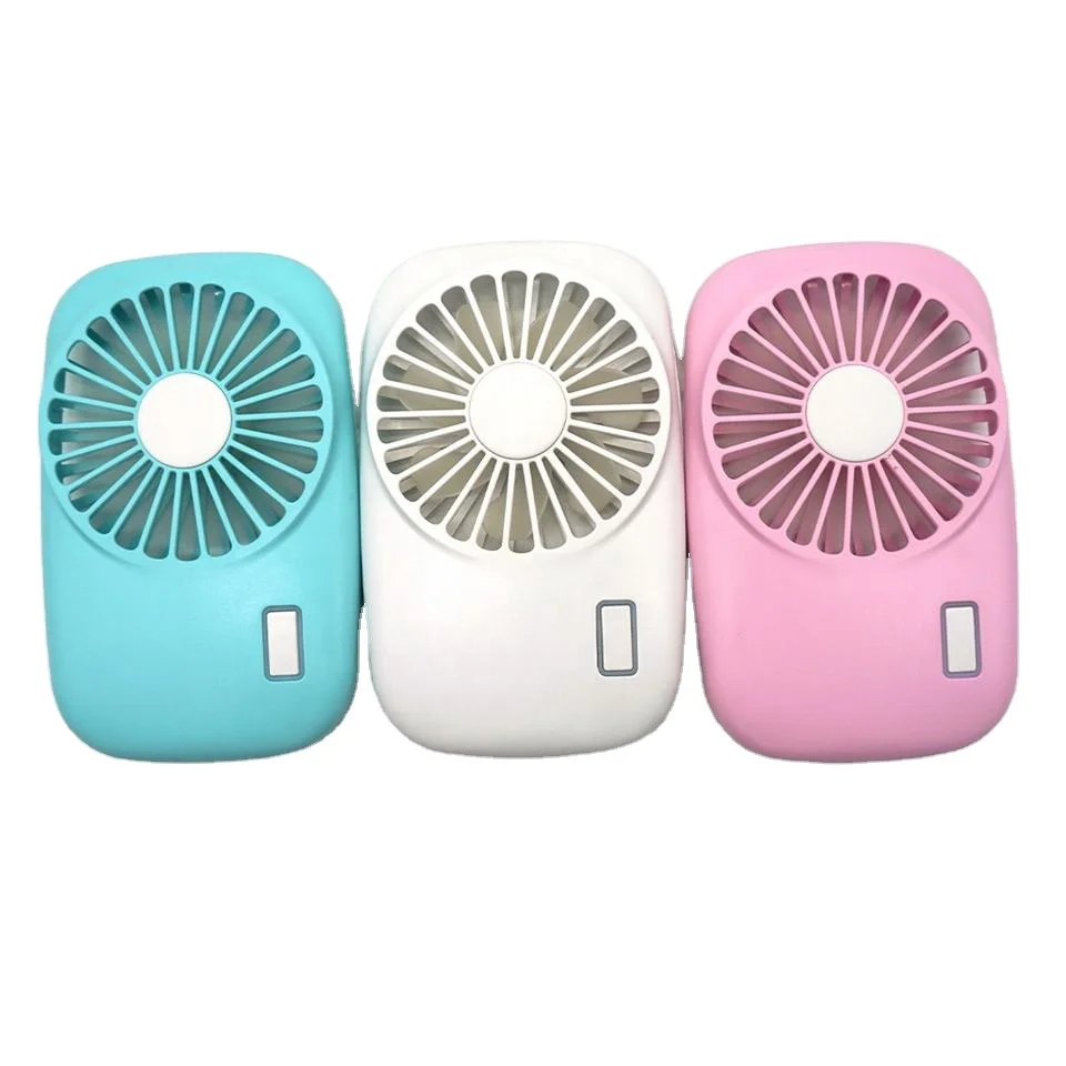 Перезаряжаемый мини ручной вентилятор портативный летний охлаждающий для путешествий на открытом