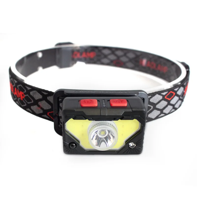 LED Sensor Headlamp XPG COB Super Bright Induction Headlight Outdoor Waterproof USB Rechargeable Built-in Battery Fishing Light