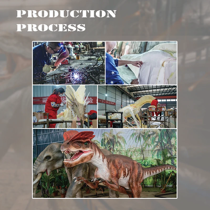 Brachiosaurus Animatronic Robotic Dinosaur Outdoors for Theme Amusement Park Real Size For Sale