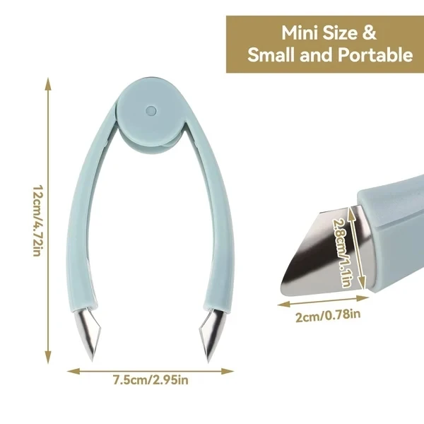 Хуллер клубники для удаления стеблей томатная пробоина Многофункциональный Ананасовый очиститель глаз