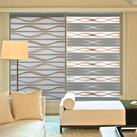 Superb Patten  Made to Measurement  Double Color Zebra  Roller Blind