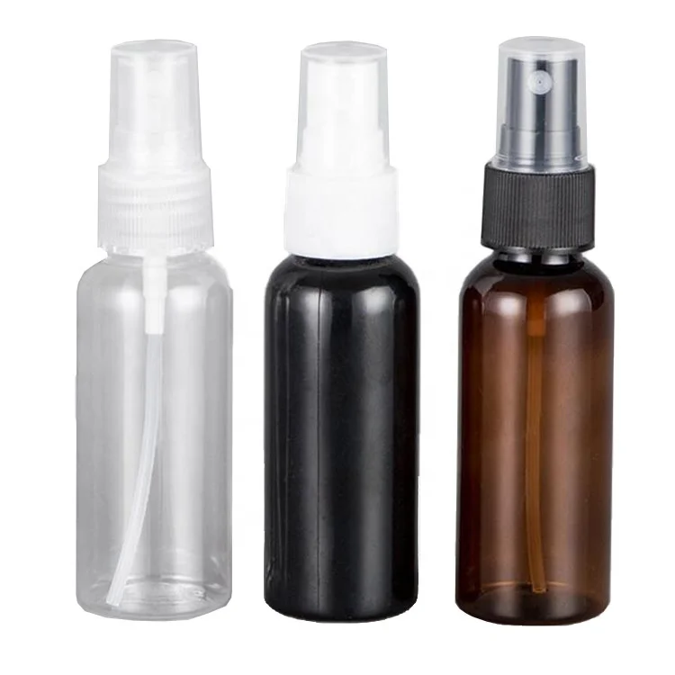 wholesale 30ml 60ml sprayer bottles 2 ounce 1 ounce clear plastic mist pet spray bottle