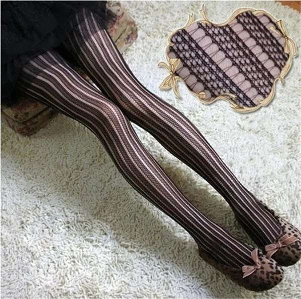 Leopard Tights for Women 2022 Wholesale New Sexy Leggings Thin Mesh Stockings Plaid Pantyhose