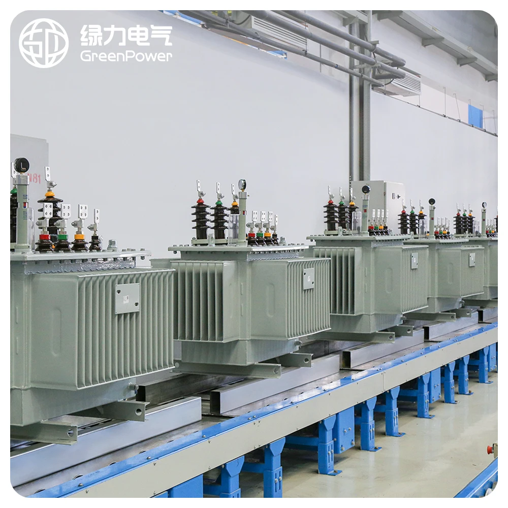 10kV 20kV 35kV 110kV Power Distribution Transformer Oil immersed Type Three Phase Electric Substation Transformers