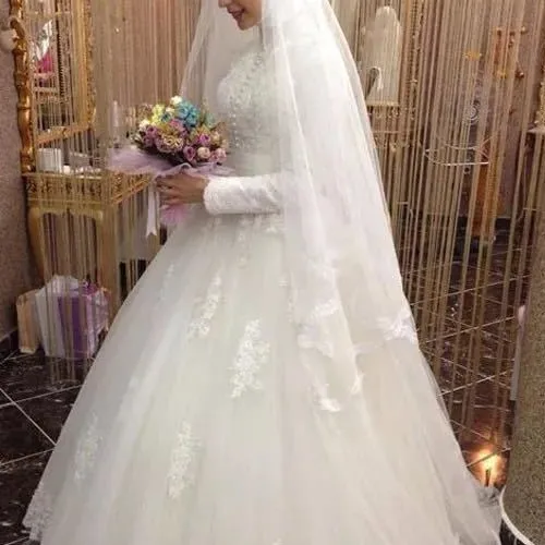 Классическое платье для мусульманских женщин свадебные винтажные платья белое кружевное